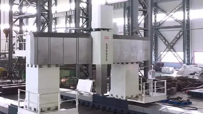 Mandriladora e fresadora CNC portal