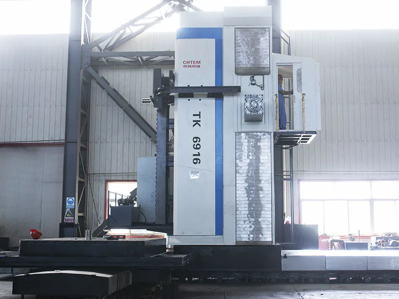 Mandriladora e fresadora CNC tipo floor