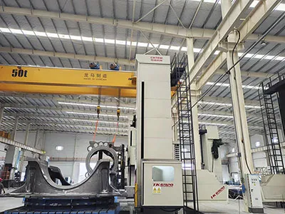 Mandriladora e fresadora CNC tipo floor