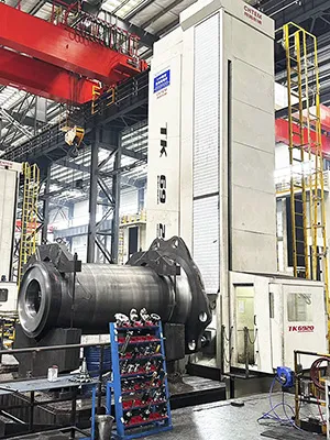 Mandriladora e fresadora CNC tipo floor